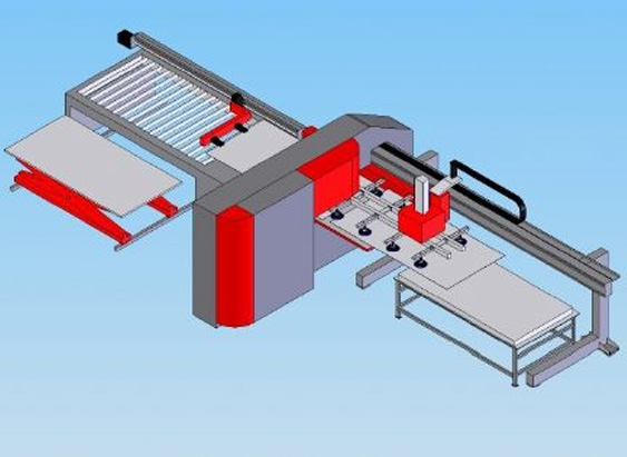  Handling machinery | Pneumatic manipulator | Stacking manipulator